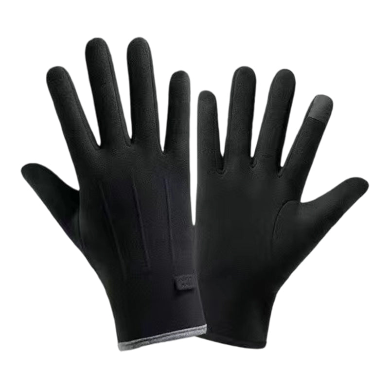 Guantes Térmicos a Prueba de Viento con Pantalla Táctil y Palma Antideslizante