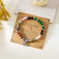 Pulsera de 12 piedras del zodiaco con charm del signo astrológico