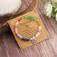 Pulsera de 12 piedras del zodiaco con charm del signo astrológico