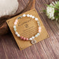 Pulsera de 12 piedras del zodiaco con charm del signo astrológico