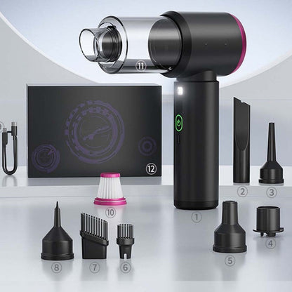 Kit de Aspiradora de Mano Inalámbrica para Auto
