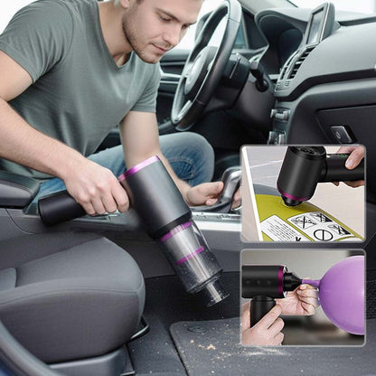Kit de Aspiradora de Mano Inalámbrica para Auto