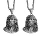 Collar con colgante del rostro de Jesús