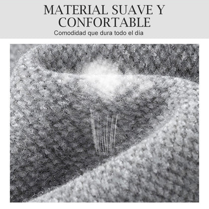 Suéter Forrado para Hombre con Efecto de Dos Piezas