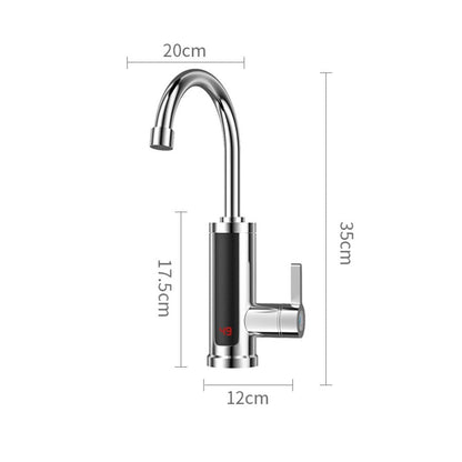 Grifo calentador de agua instantáneo sin tanque