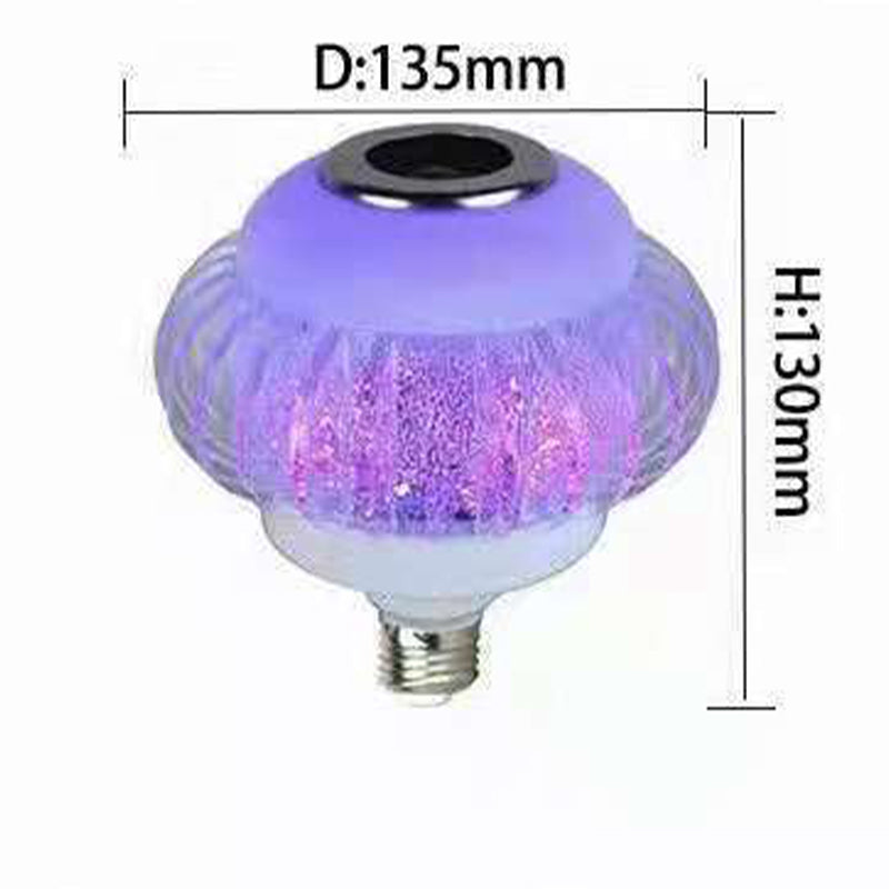Bombilla LED RGB con Bocina Bluetooth y Control Remoto