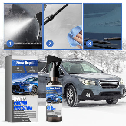 🔥🔥Compra 3 consigue 2 gratis 🔥envío gratis🔥Car Windshield Snow Melting Coating Spray