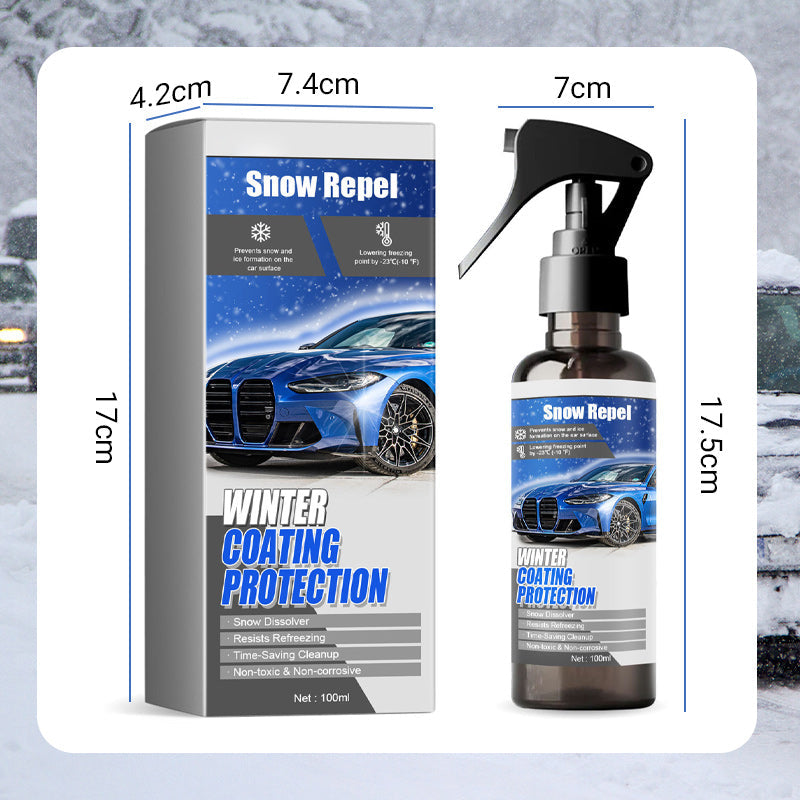 🔥🔥Compra 3 consigue 2 gratis 🔥envío gratis🔥Car Windshield Snow Melting Coating Spray