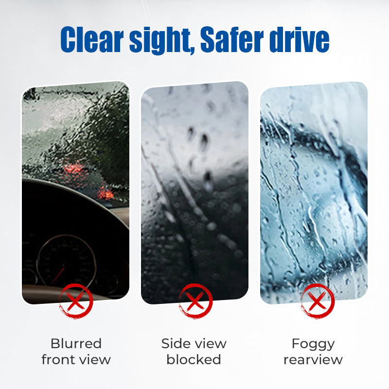 🚗 ¡COMPRA 2 Y LLÉVATE 1 GRATIS! ✨ Kit repelente de lluvia y antivaho para lunas de coche: crea una capa protectora invisible para mejorar la visibilidad en cualquier condición meteorológica 🌧️🔮