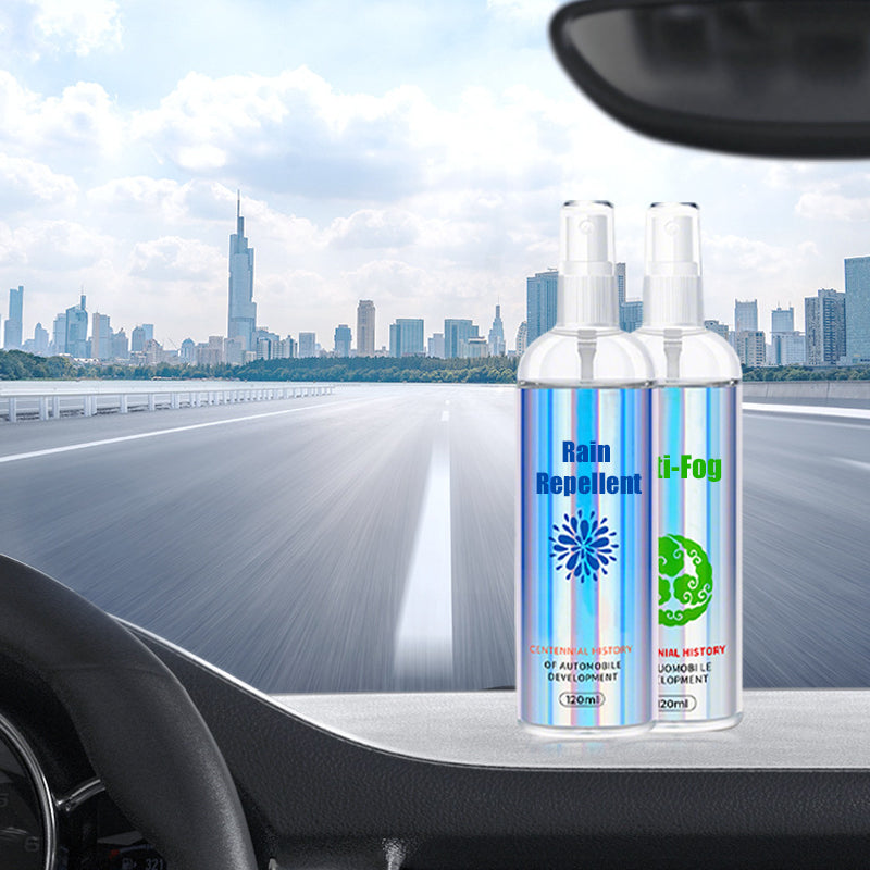 🚗 ¡COMPRA 2 Y LLÉVATE 1 GRATIS! ✨ Kit repelente de lluvia y antivaho para lunas de coche: crea una capa protectora invisible para mejorar la visibilidad en cualquier condición meteorológica 🌧️🔮