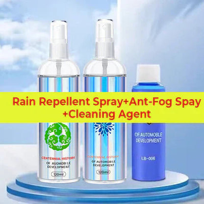 🚗 ¡COMPRA 2 Y LLÉVATE 1 GRATIS! ✨ Kit repelente de lluvia y antivaho para lunas de coche: crea una capa protectora invisible para mejorar la visibilidad en cualquier condición meteorológica 🌧️🔮