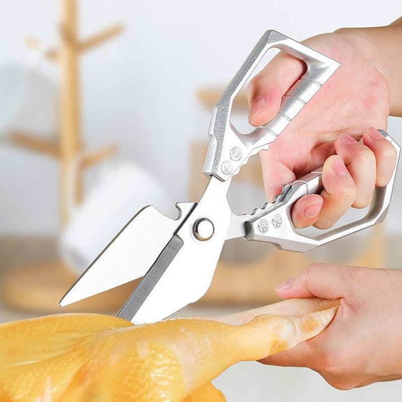 🔥Compra 2 y lleva 1 gratis🔥Tijeras de cocina multifuncionales de alta resistencia