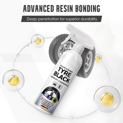 Spray abrillantador y protector para neumáticos de plástico y cauch