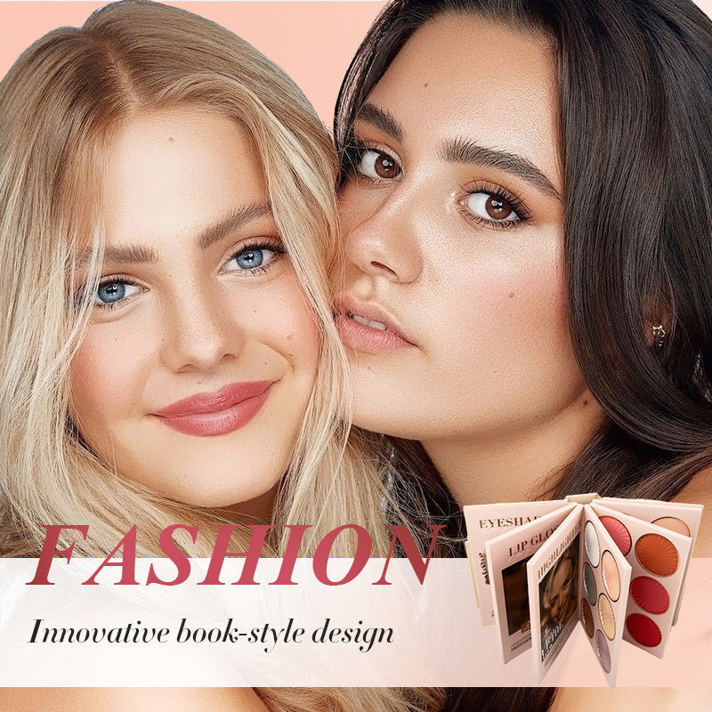 Paleta de Maquillaje Estilo Libro de 5 Capas con 67 Tonos Profesionales