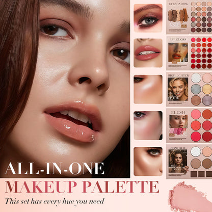 Paleta de Maquillaje Estilo Libro de 5 Capas con 67 Tonos Profesionales