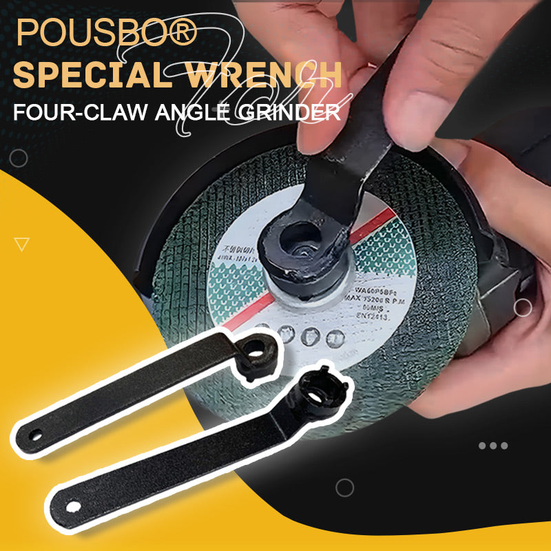 Llave de ajuste especial para amoladora angular de cuatro garras (¡COMPRA 1 Y LLÉVATE 1 GRATIS!)