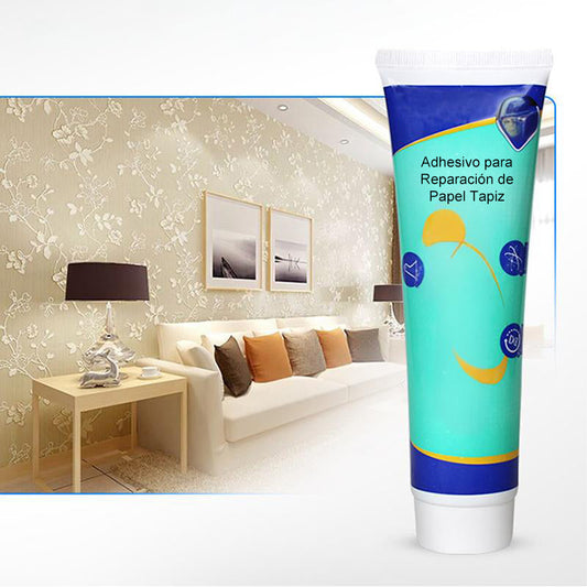 Adhesivo para Reparación de Papel Tapiz