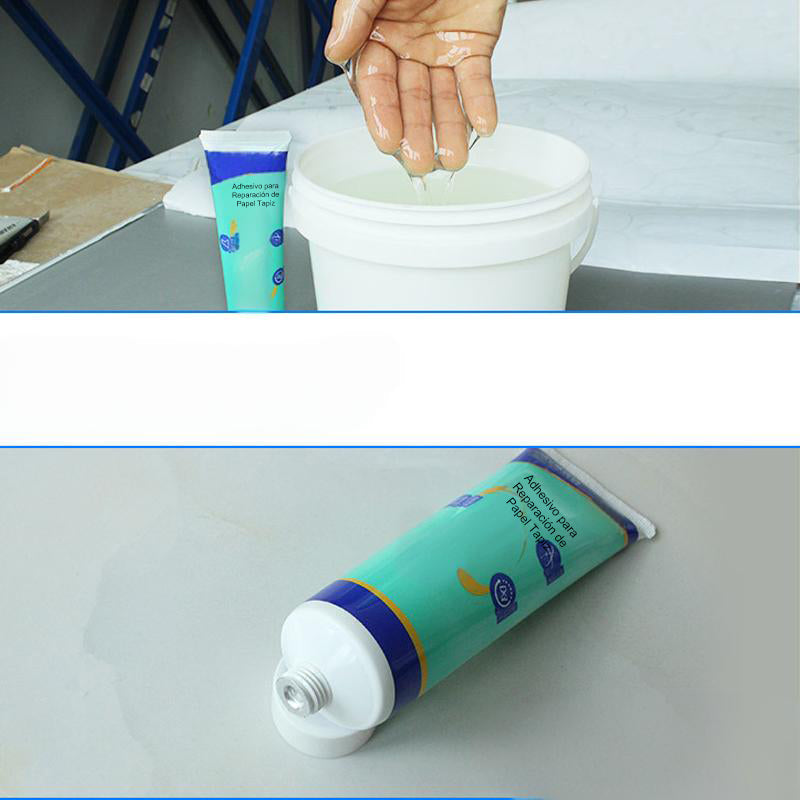 Adhesivo para Reparación de Papel Tapiz