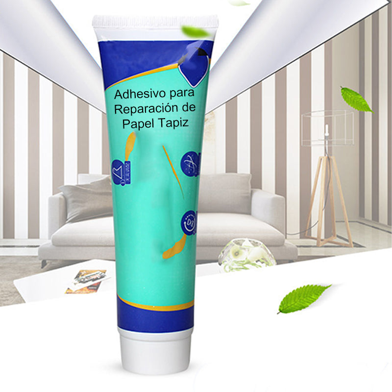 Adhesivo para Reparación de Papel Tapiz