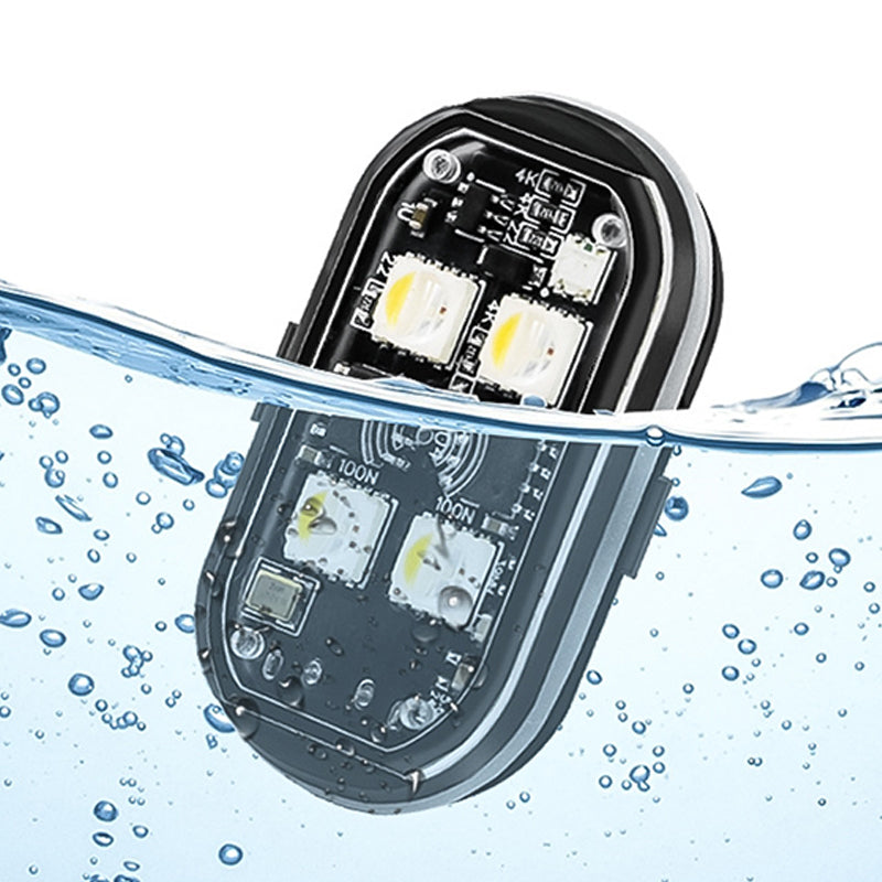 Luz LED de Advertencia Portátil para Auto con Control Remoto