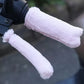 Cubiertas cálidas y esponjosas para manubrio y palancas de freno