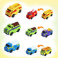 Set de 3 Coches de Juguete Reversibles