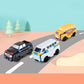 Set de 3 Coches de Juguete Reversibles