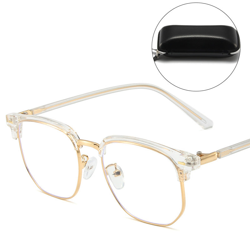 Gafas de Media Montura con Filtro de Luz Azul