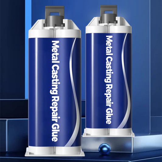 Pegamento para reparación de piezas fundidas de metal