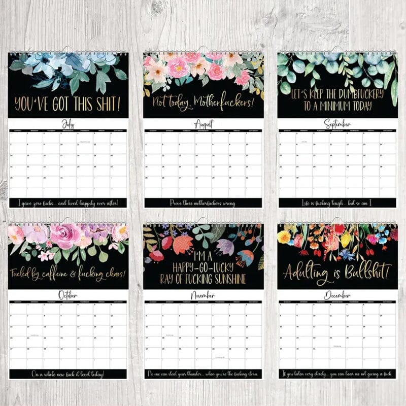 📅2024 nuevo Calendario para Mujeres Cansadas