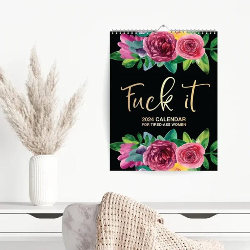 📅2024 nuevo Calendario para Mujeres Cansadas