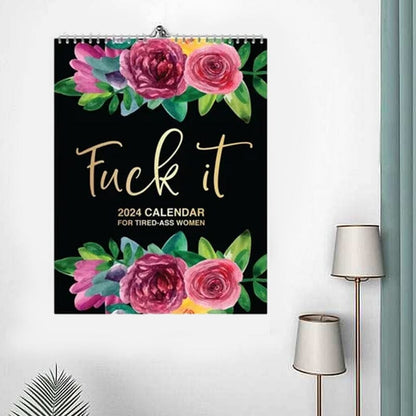 📅2024 nuevo Calendario para Mujeres Cansadas