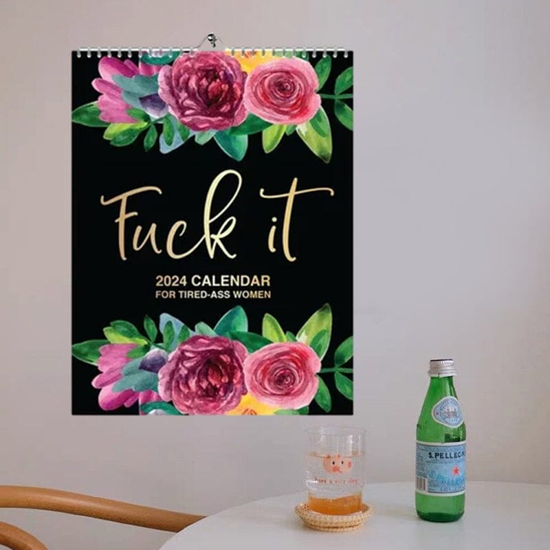 📅2024 nuevo Calendario para Mujeres Cansadas