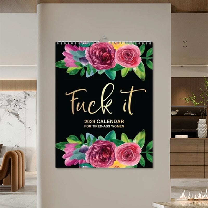 📅2024 nuevo Calendario para Mujeres Cansadas