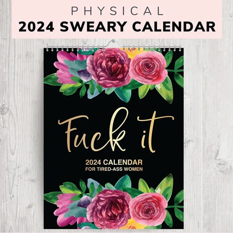 📅2024 nuevo Calendario para Mujeres Cansadas