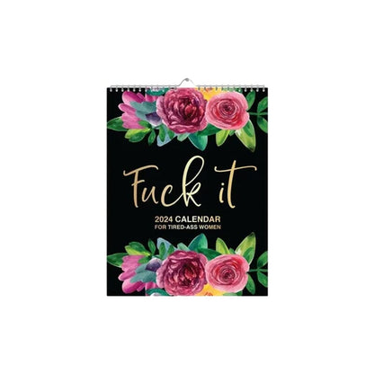 📅2024 nuevo Calendario para Mujeres Cansadas