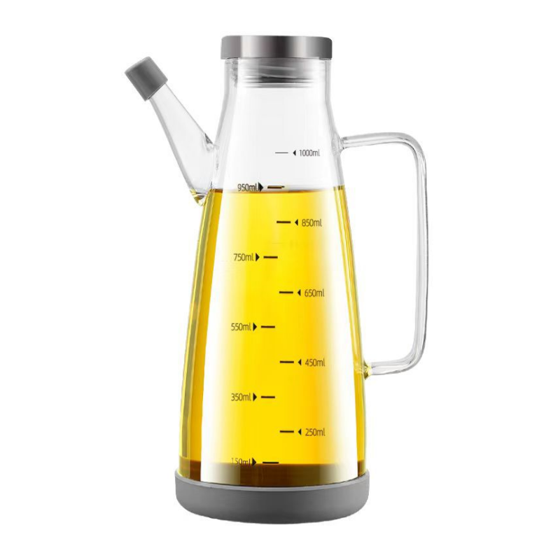 Botella dispensadora de aceite con boquilla antigoteo