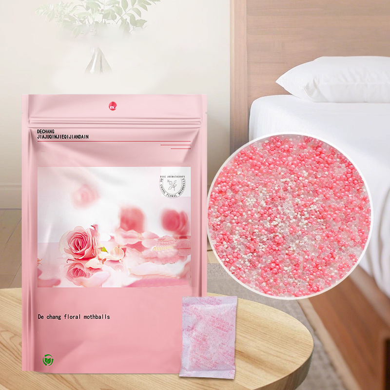 Bolas de alcanfor con aroma floral