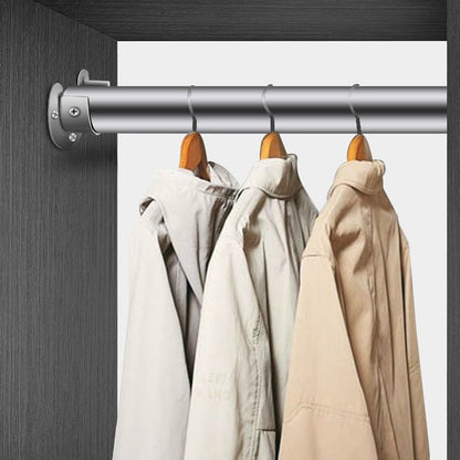 Soporte para Tubo de Clóset, Brida Abierta de Acero Inoxidable Reforzado Mintiml®