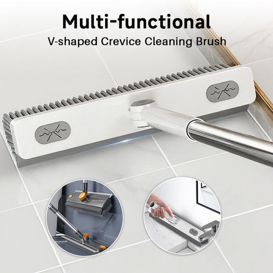 Cepillo de Grietas Multifuncional en Forma de V para Limpieza