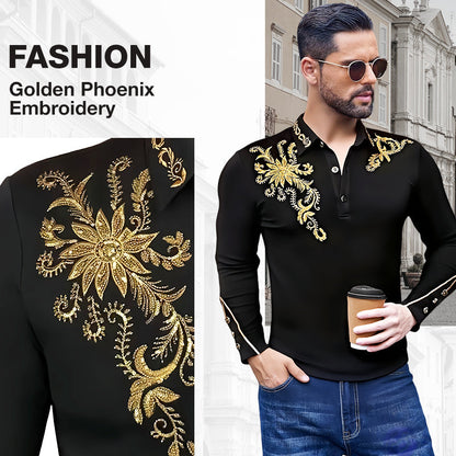 Sudadera con capucha y cuello redondo de manga larga para hombre