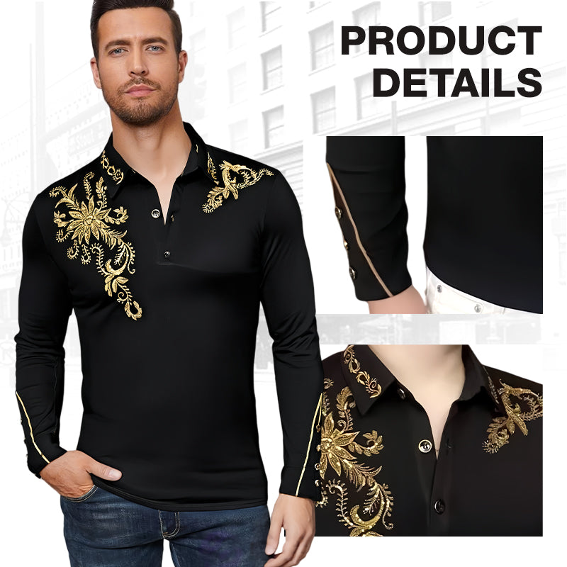 Sudadera con capucha y cuello redondo de manga larga para hombre