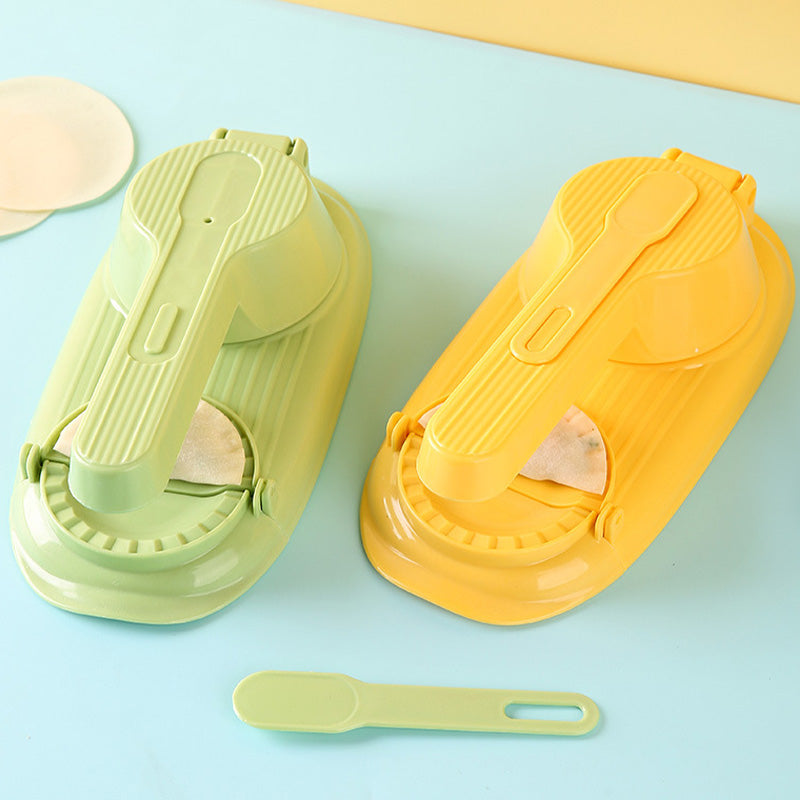 Máquina 2 en 1 para hacer dumplings – Prensa de masa y molde para rellenar
