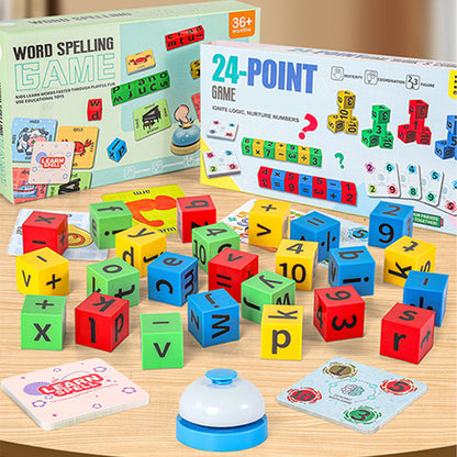 Interactive Math & Word Spelling Game for Kids