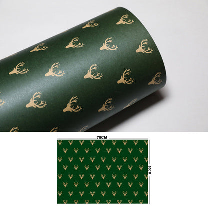Vintage Christmas Kraft Paper for Gifts & Crafts