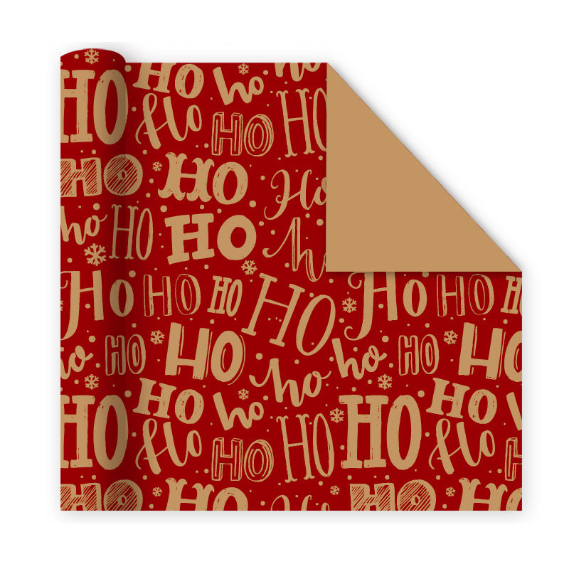 Vintage Christmas Kraft Paper for Gifts & Crafts