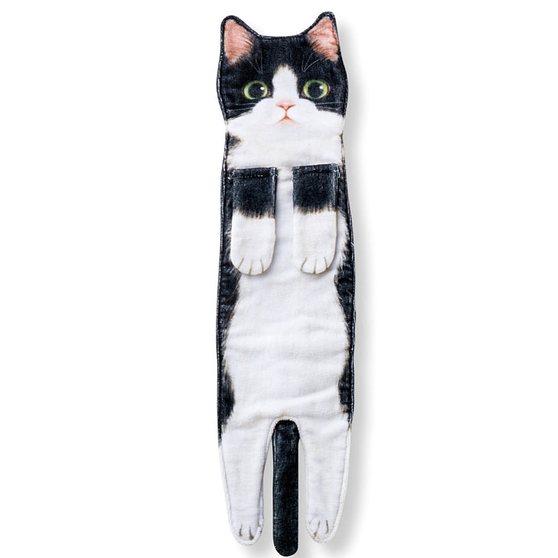 ⏳50 % de descuento por tiempo limitado⏰Toalla de mano con gatos adorables😺🐾