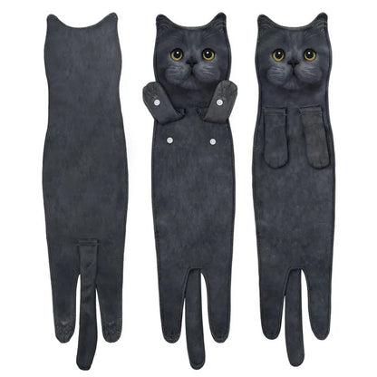 ⏳50 % de descuento por tiempo limitado⏰Toalla de mano con gatos adorables😺🐾