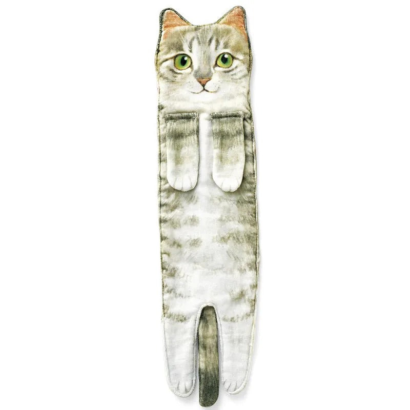 ⏳50 % de descuento por tiempo limitado⏰Toalla de mano con gatos adorables😺🐾
