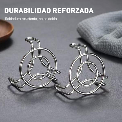 Mini Rejilla Vaporera Compacta de Acero Inoxidable